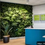 Home 19 심리치료를 위한 정신건강의학과 추천 - A modern psychiatric office reception area in a Parisian neighborhood, featuring warm natural lighti...