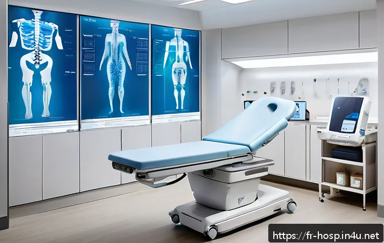 근육통과 관절염 진료 병원 추천 - A modern French clinic treatment room showcasing a multidisciplinary team including a physiotherapis...